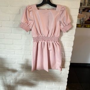 Habitual Faux Leather Dress